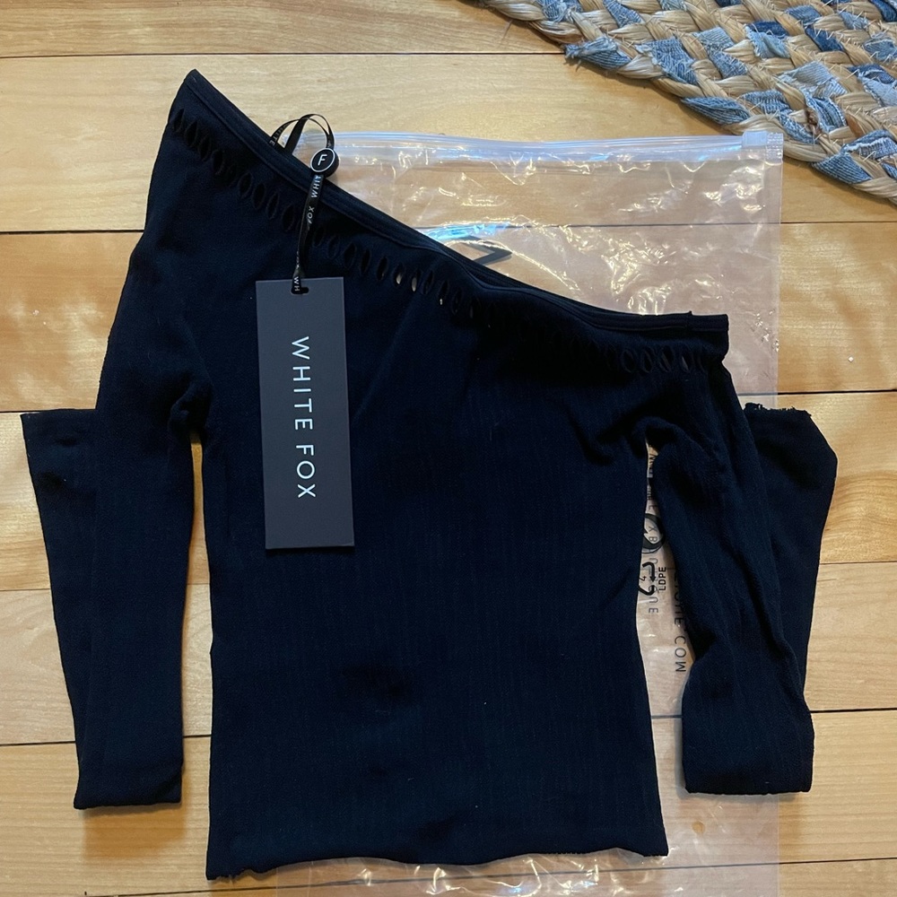 White Fox Losing Sleep Long Sleeve Black One Size - Picture 3 of 4